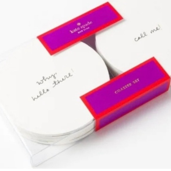 NWT Kate Spade Coaster Set - Picture 3 of 3